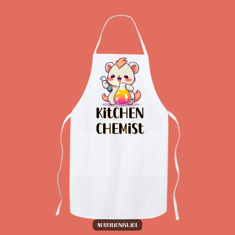 Funny Lab Creature Apron: Cook Up Reactions with Scientific Humor