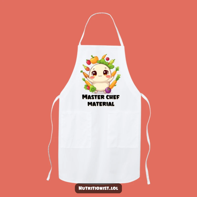 Funny Veggie Juggler Apron: Chef Up Laughs with This Hilarious Healthy Creature Wear